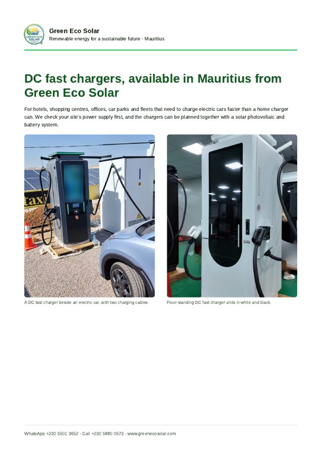 DC Fast Chargers
